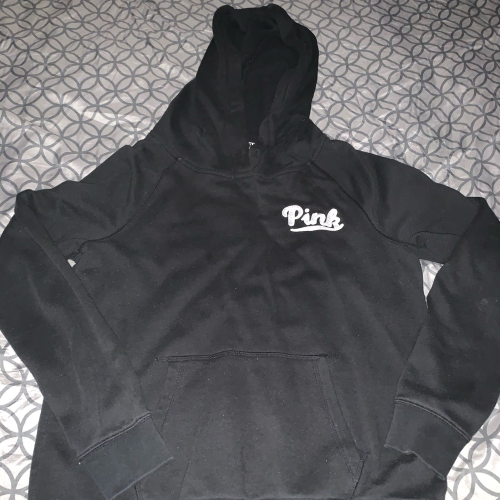 Pink Victoria’s Secret hoodie